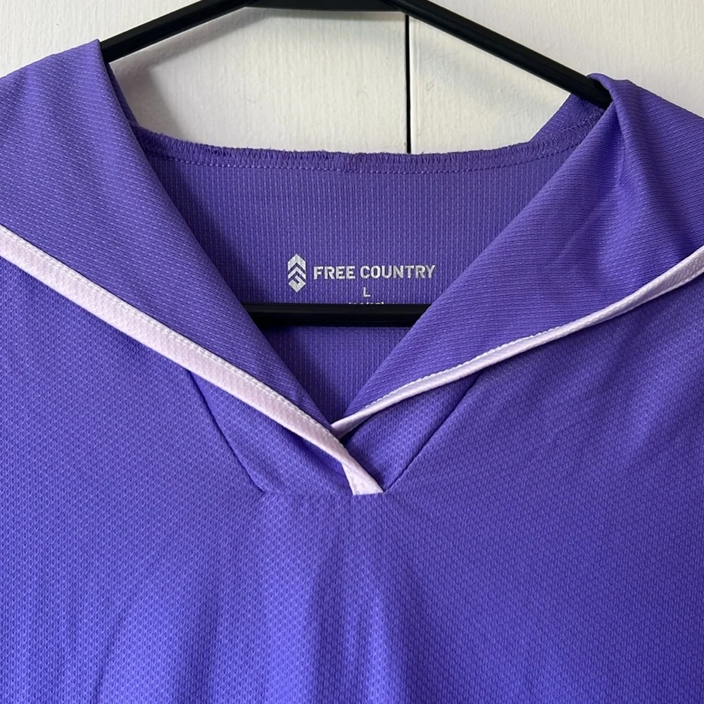 Free Country Hooded Purple Swim Suit Cover-Up - Girls 14 / 16 - Picture 9 of 10